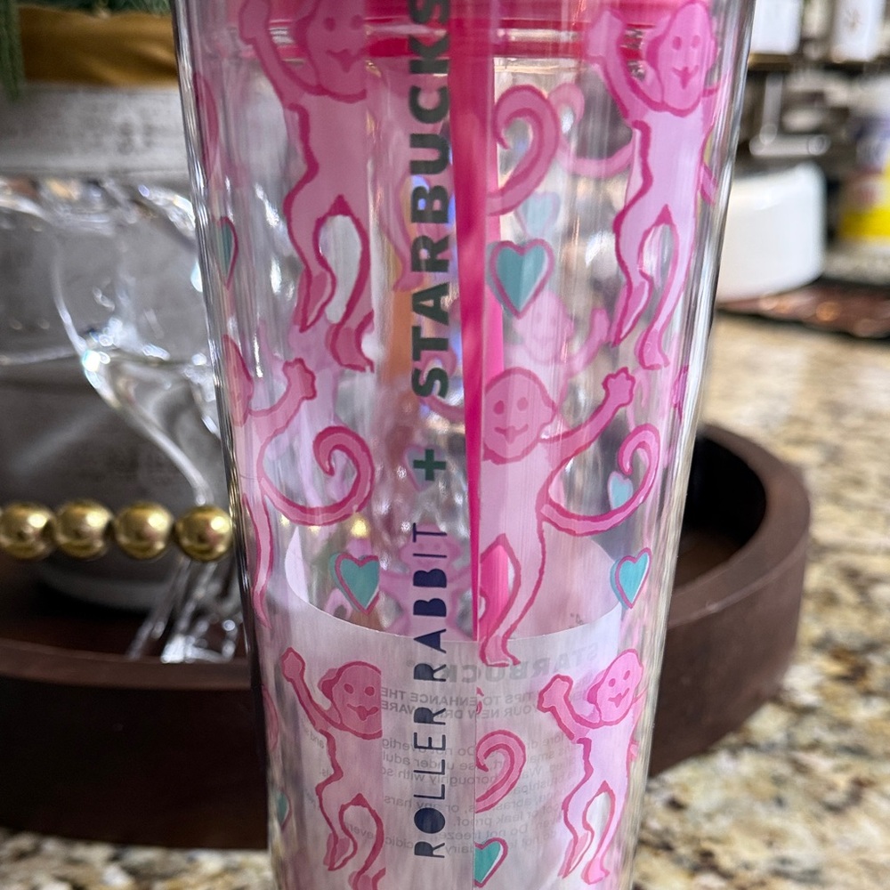 Starbucks Pink Roller Rabbit Tumbler - Picture 5 of 5
